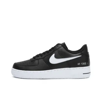 Nike Air Force 1 '07 LV8 'Cut Out Swoosh Black White'