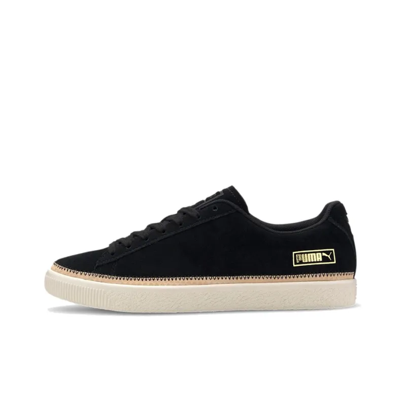 PUMA Suede Trim Dlx Black Unisex-0