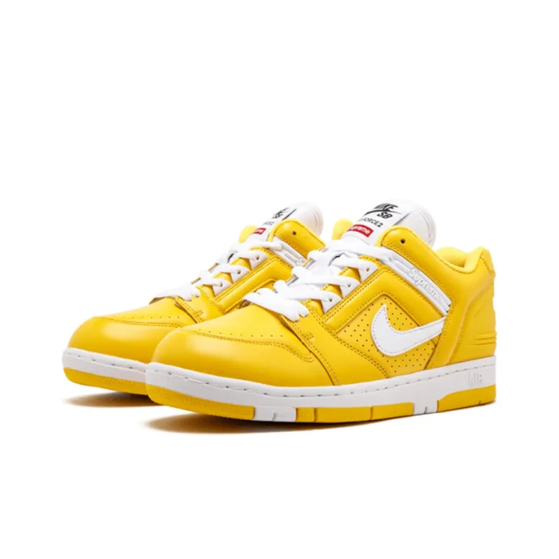 Nike Sb Air Force 2 Low Supreme Yellow-2