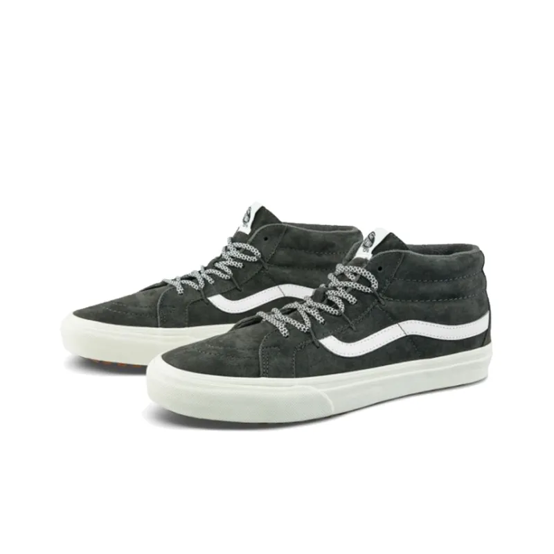 Vans SK8 Mid Reissue Ghillie Mte 'Green White'-1