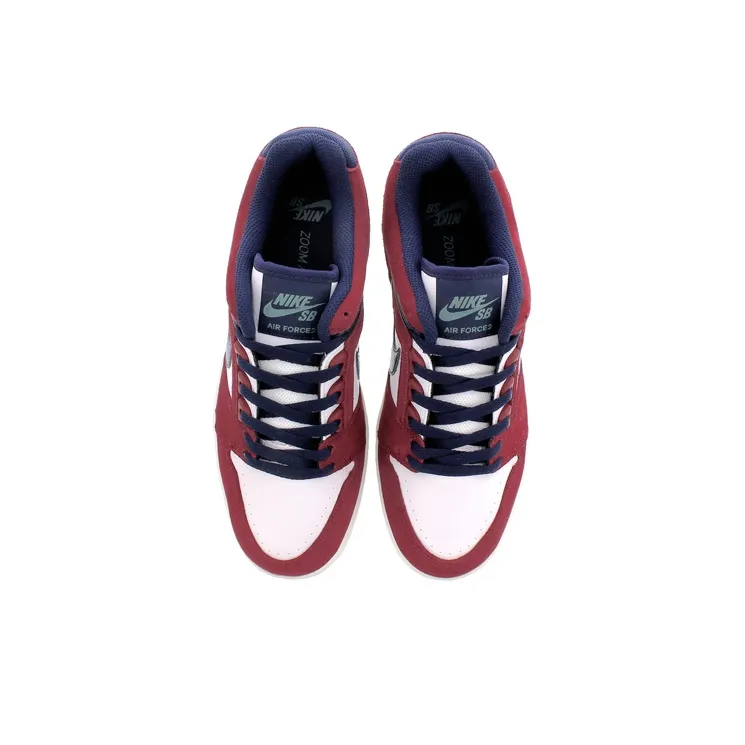 Nike Sb Air Force 2 Low Team Red Obsidian-2