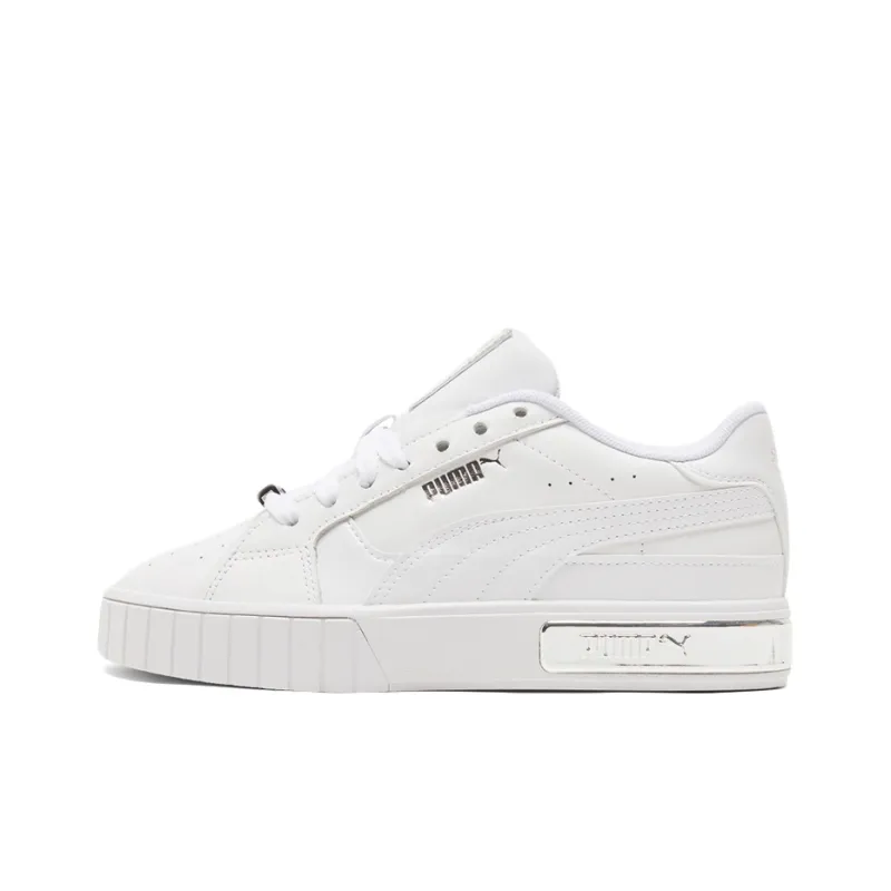 PUMA Cali Star White Silver Women's-0