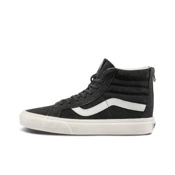 Vans Unisex SK8 High Top Sneakers Grey Charcoal Grey