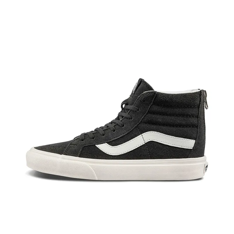 Vans Unisex SK8 High Top Sneakers Grey Charcoal Grey-0