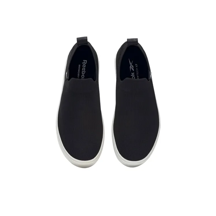 Reebok Women's OnLux Slip On 'Black White' Women's-3