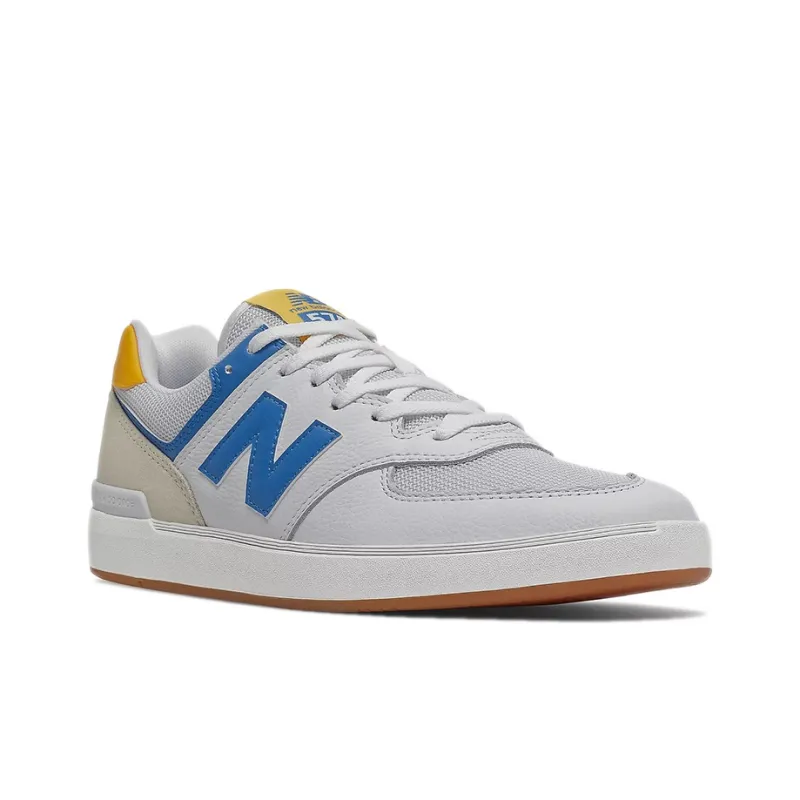 New Balance 574 White Blue-2