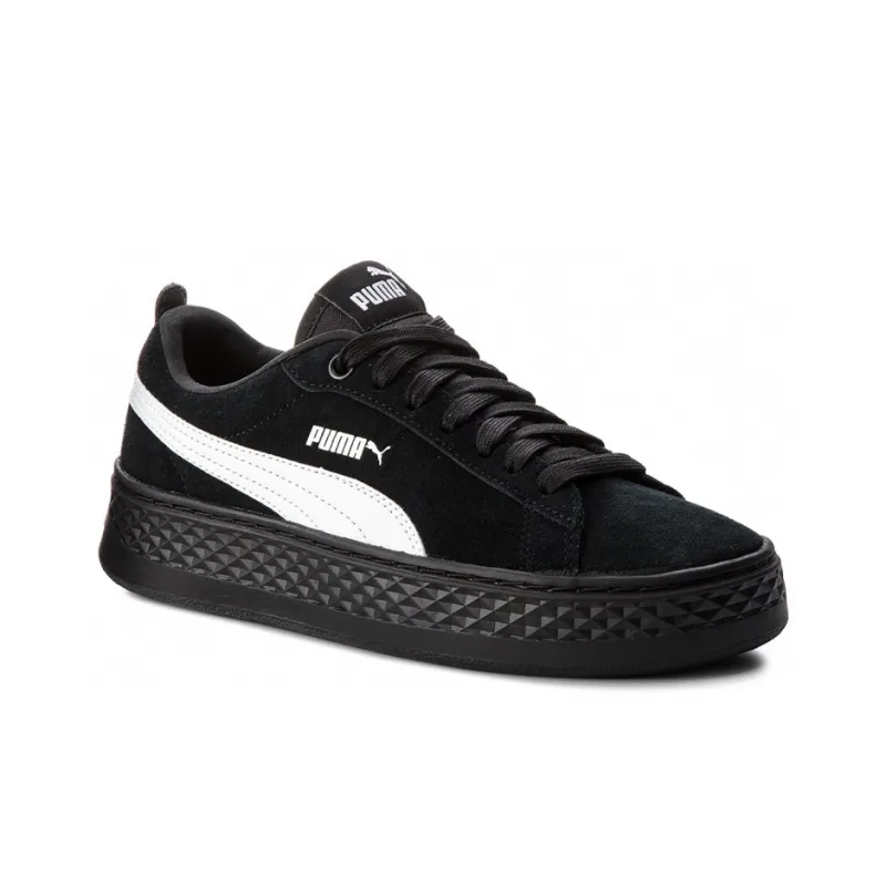 PUMA Smash Platform Sd 'Black White' Women's-1