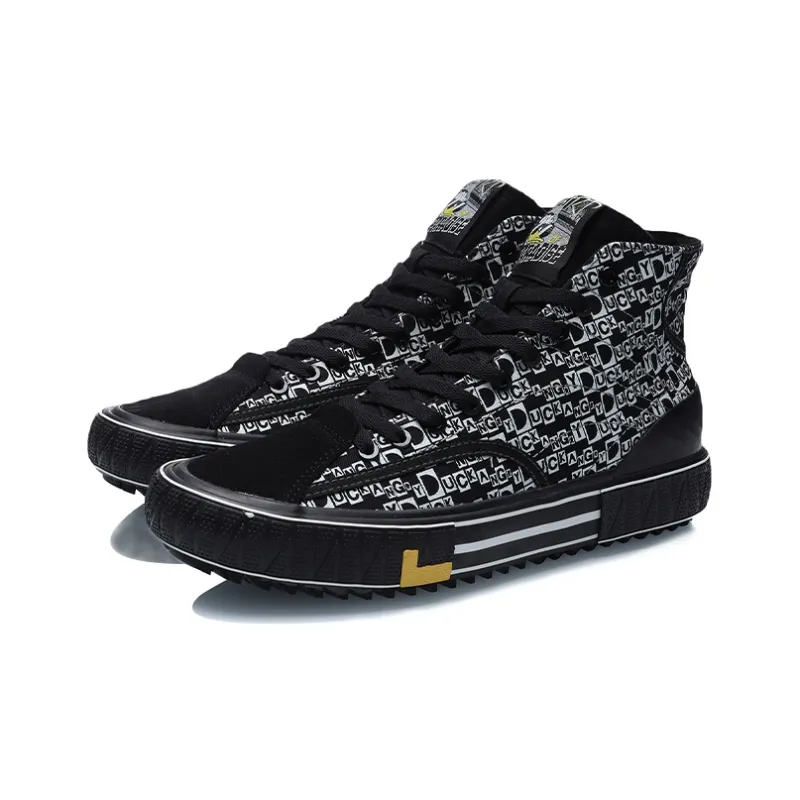 LINING Classic Canvas Hi X Disney 'Black White'-2