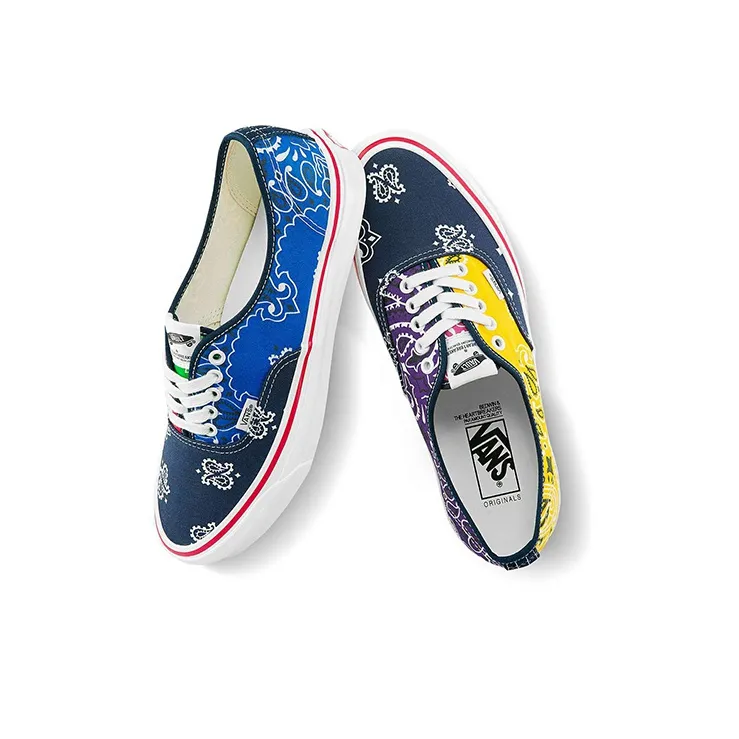 Vans Vault Og Authentic Lx Bedwin & The Heartbreakers Multi Color Yellow Bandana-3