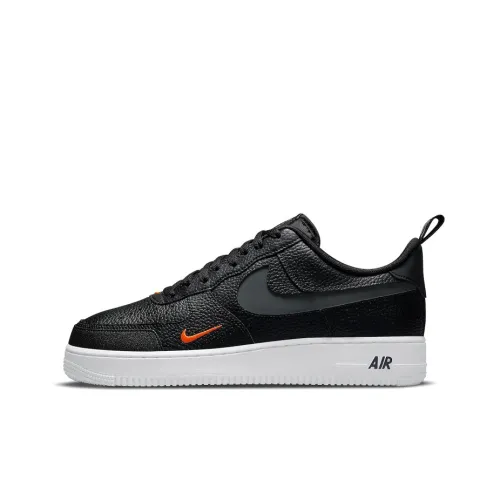 Nike Air Force 1 Low '07 LV8 Black Tumbled Leather