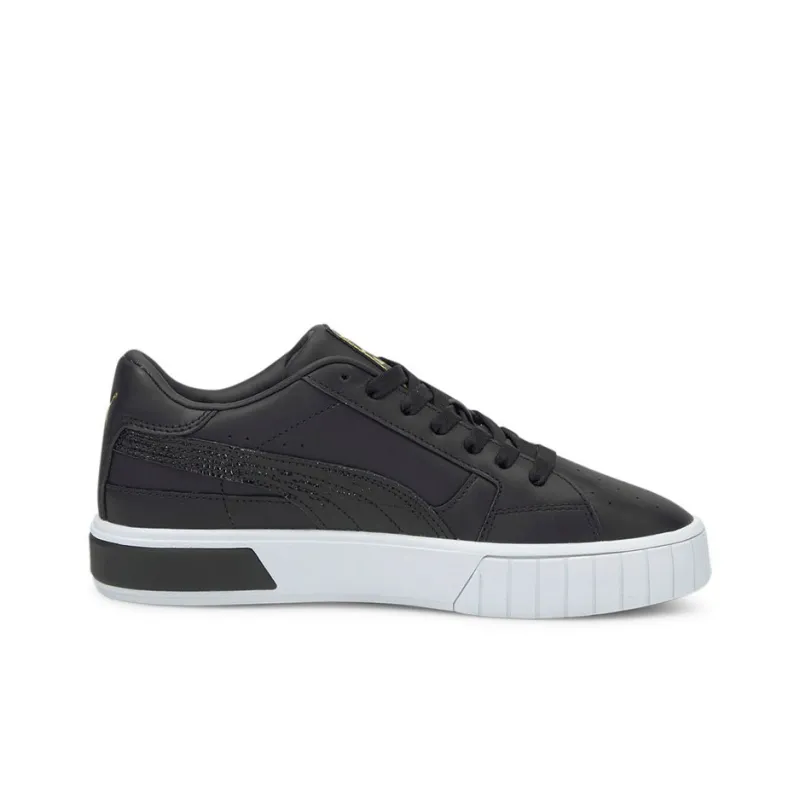 PUMA Cali Star Snake Sneakers Black/White Women's-1