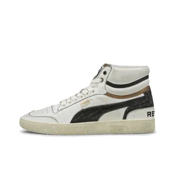 PUMA Replay X PUMA Ralph Sampson Mid Shoes Black/White/Gold