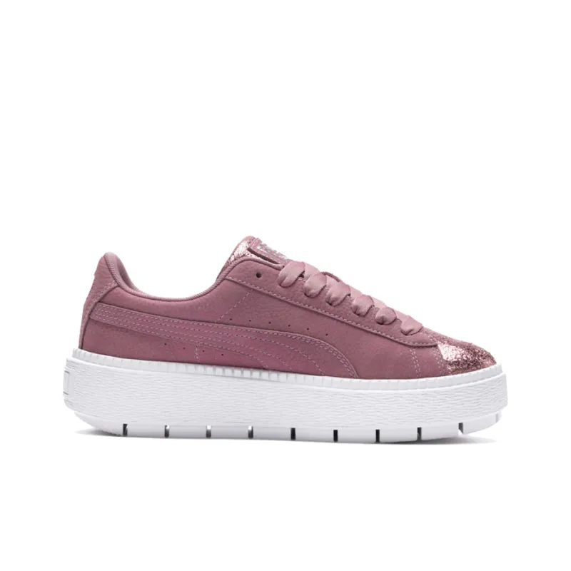 PUMA Platform Trace Bio Hacking Pink/White Women's-1