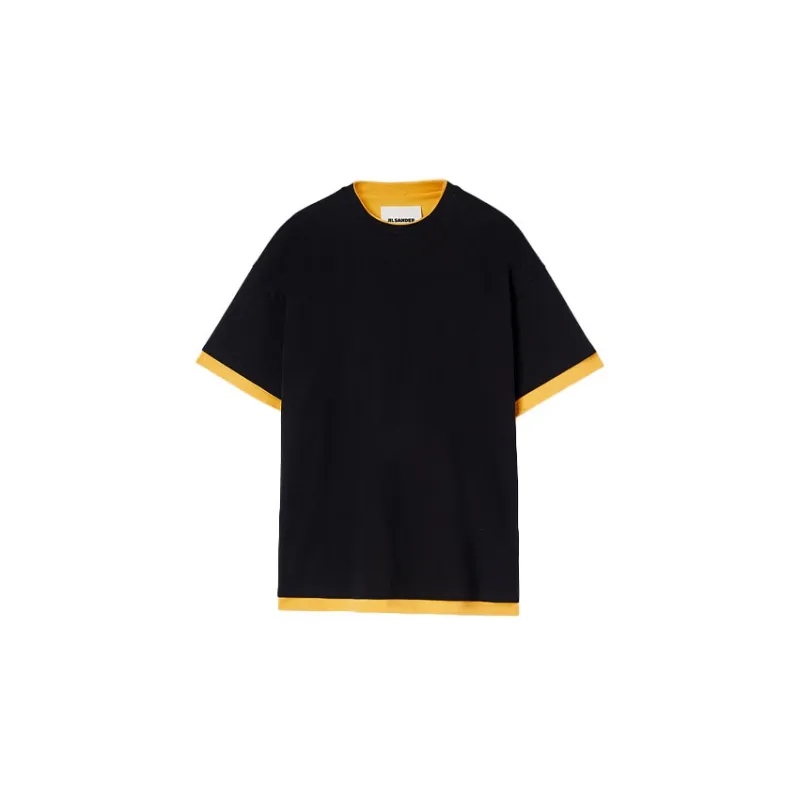 JIL SANDER Logo Printed Crewneck T Shirt-1