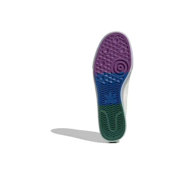 Adidas Originals Nizza Pride 'White Green Blue'-4