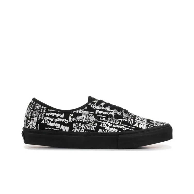 Vans Authentic Comme Des Garcons Black Message-1
