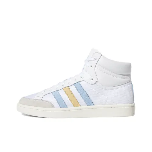 Adidas Originals Americana Skateboard Shoes Unisex Mid-Top White/Blue/Yellow