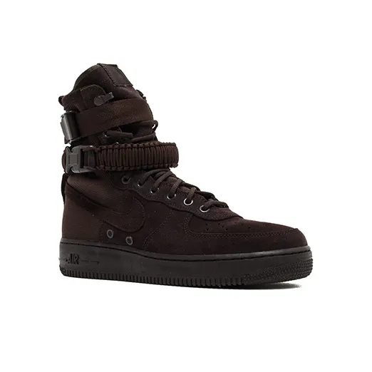 Nike Sf Air Force 1 High Velvet Brown-1