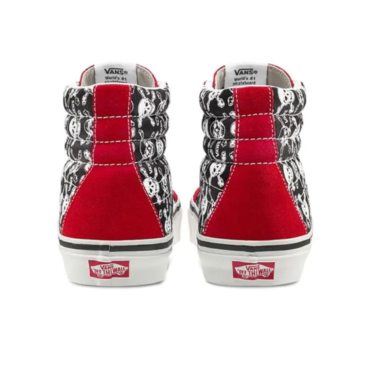 Sk8 Vans Hi 38 Dx 'Skulls Red Black'-3