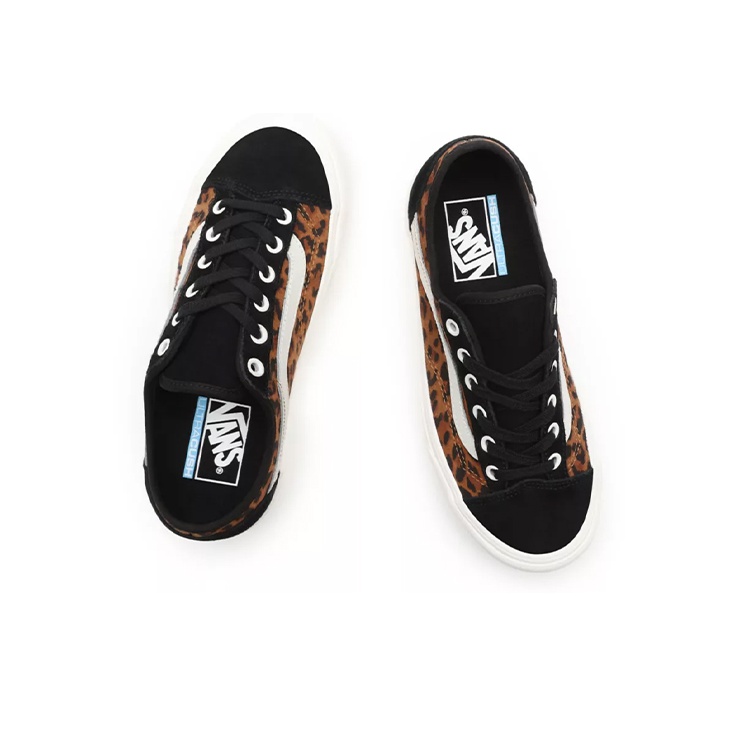 Vans Suede Leopard Style 36 Deconstructions Sf Shoes Brown POIZON