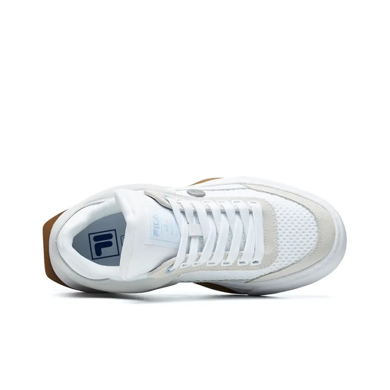 MIHARA YASUHIRO x FILA FUSION Lightweight Coverage Low-Top Skateboard Shoes Women's Standard White-3