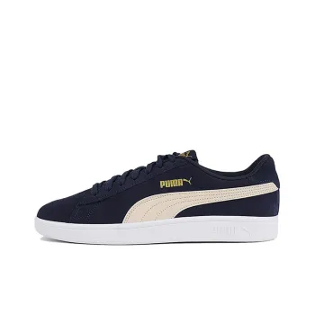 PUMA Smash V2 Retro Casual Skateboarding Shoes Unisex Deep Blue