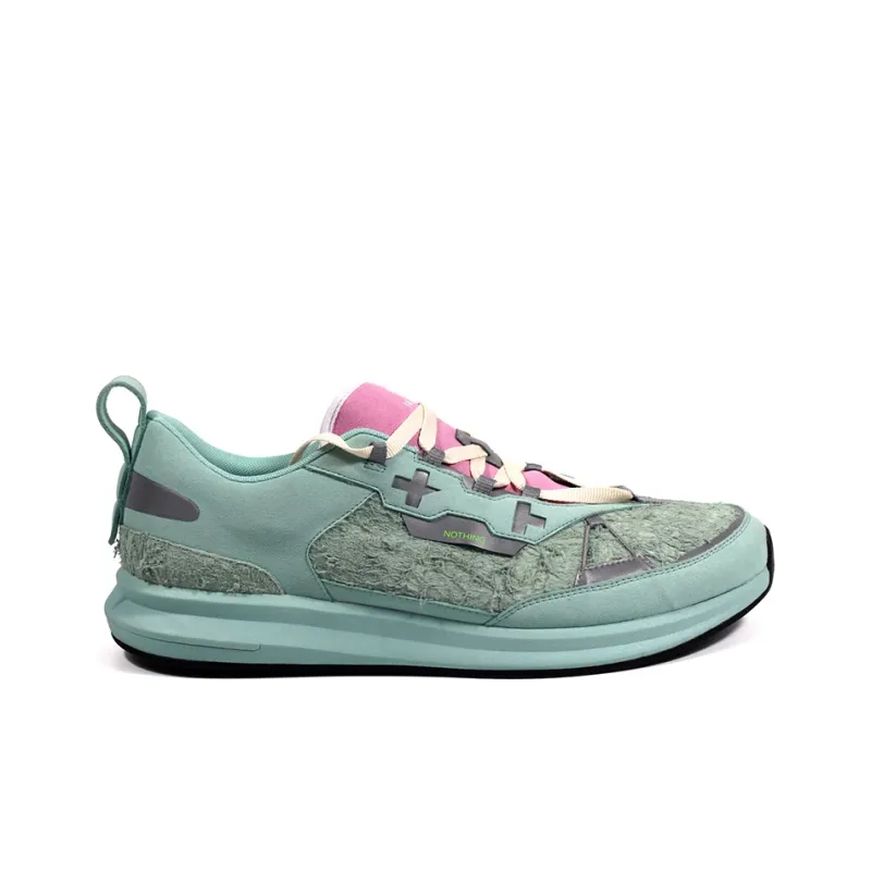 EQLZ EQUALIZER THE ROOTS BY GOKU Low Top Skateboard Shoes Unisex Norwegian Green-1