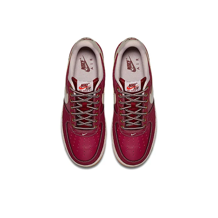 Nike Air Force 1 '07 Low 'Dark Red White'-3