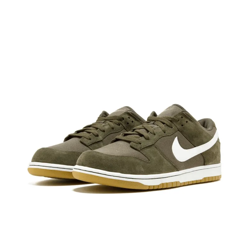 Nike Dunk Low Canvas 'Cargo Khaki'-2