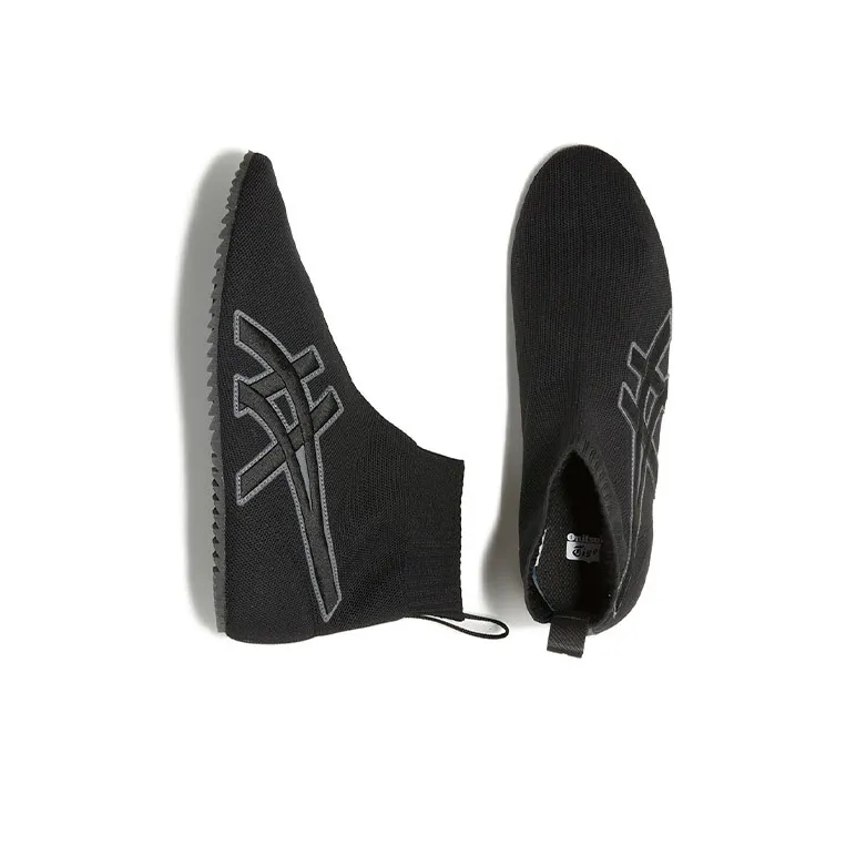 Onitsuka Tiger Tai-Chi Tai Chi Reb Sock Mt Warm Slip-Resistant High-Top Skateboard Shoes Unisex Black-3