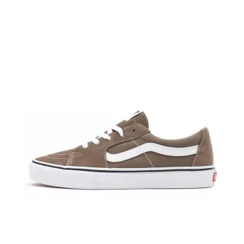 Vans SK8 Low Breathable Wear resistant Non Slip Low Tops Casual Skateboarding Shoes Unisex Brown