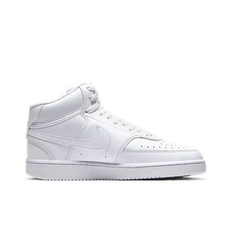 Nike Court Vision Mid Triple White Women's-1