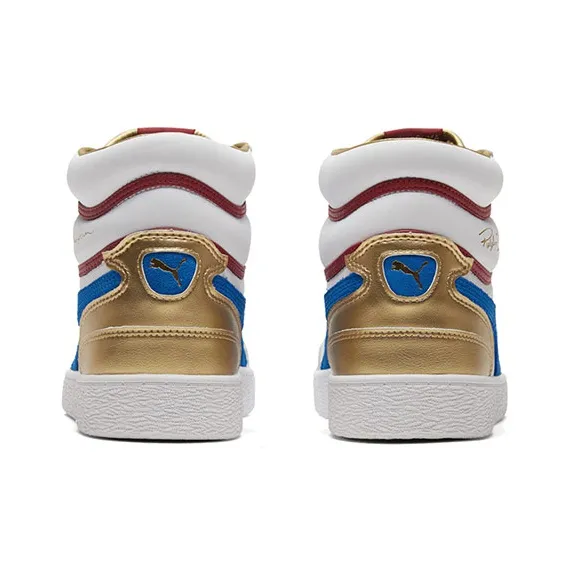 PUMA Ralph Sampson Mid 'Royal White Red Dahlia'-4