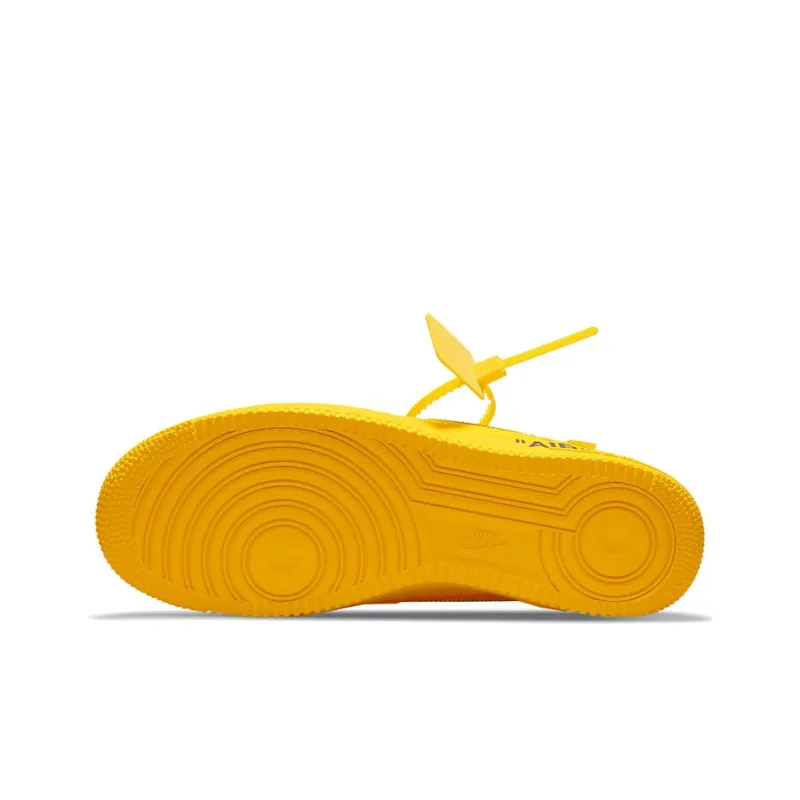 Nike Air Force 1 Low Off White Ica University Gold-5