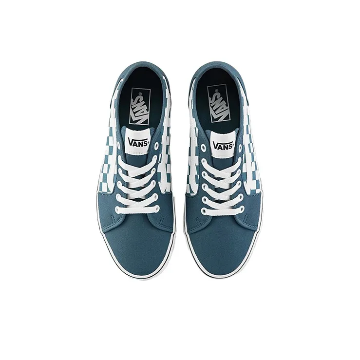 Vans Filmore Decon Checkerboard Blue Navy Blue-3