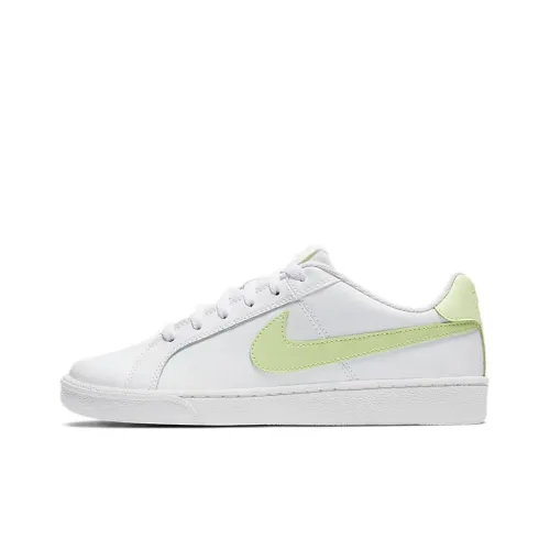 Nike Court Royale Skateboard Shoes Women's Low-Top White/Yellow