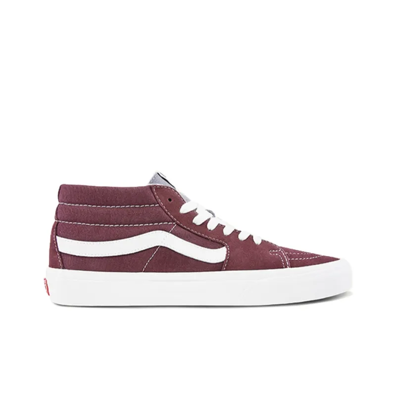 Vans Sk8 Mid Mid Top Retro Skate Shoes Unisex Dark Purple-1