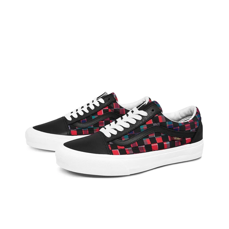 Old Skool Baracuta X Vans Vlt Lx 'Black Tartan Checkerboard'-1