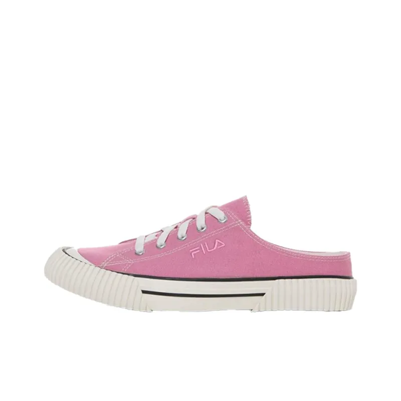FILA Bumper Mule Ver 2 Slip Resistant, Abrasion Resistant, Breathable Low Top Skateboard Shoes Unisex Pink-0