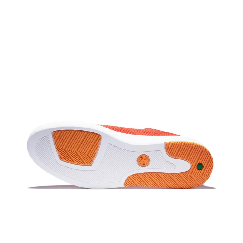 Timberland TRUECLOUD Skateboard Shoes Men Low-Top Orange Red/White-5