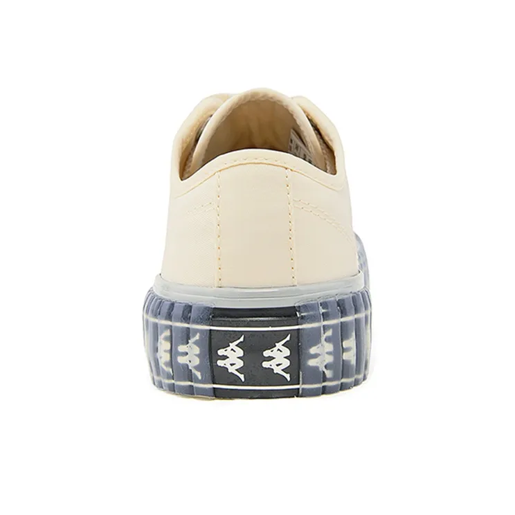 Kappa KOLUMN Low Top Skateboard Shoes Unisex Beige Yellow-5
