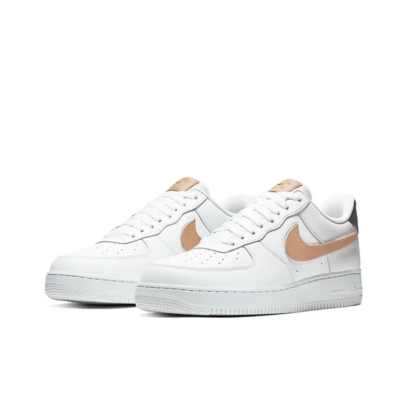Nike Air Force 1 Low Removable Swoosh Pack White Vachetta Tan-2
