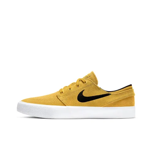 Nike SB Stefan Janoski Skateboard Shoes Unisex Low-Top Black/Yellow