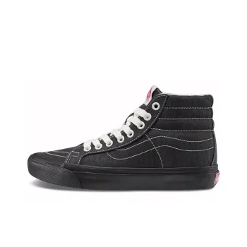 Vans Vault Og SK8 HI Lx In Black Herringbone