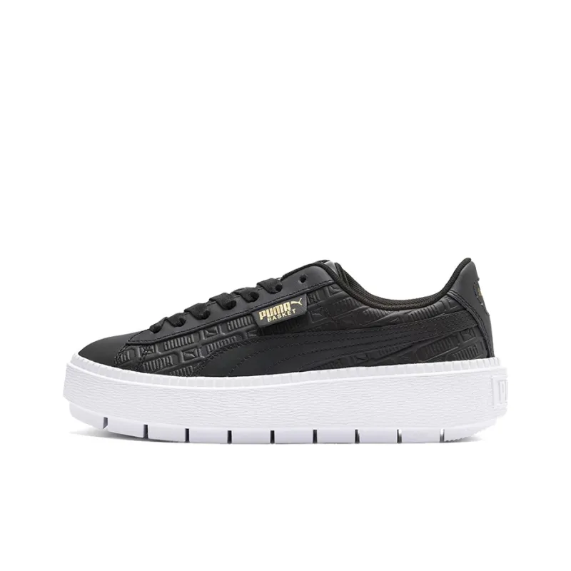 PUMA Platform Trace 'Black White' Women's-0