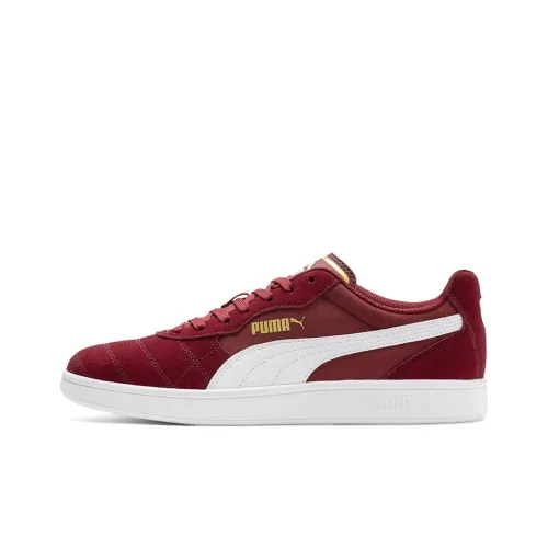 PUMA Astro Kick Skateboard Shoes Unisex Low-Top Burgundy