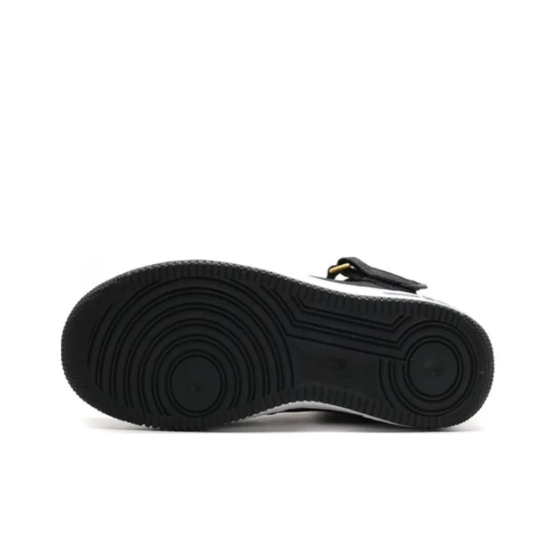 Nike Air Force 1 Low Black Metallic Gold-3