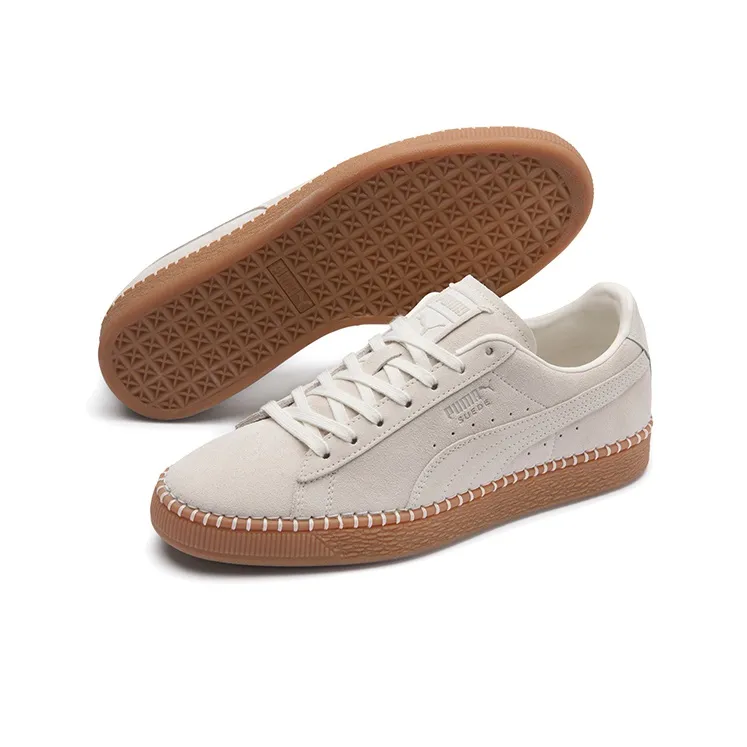 PUMA Suede Classic Blanket Stitch 'Whisper White'-4