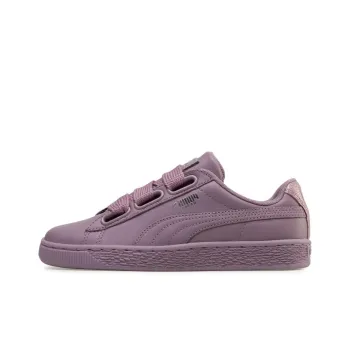 PUMA Basket Heart Bio Hacking Casual Board Shoes Purple Women's