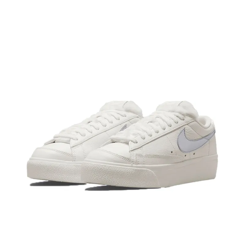 Nike Blazer Low Platform Faux Sherpa Fur Women's-2